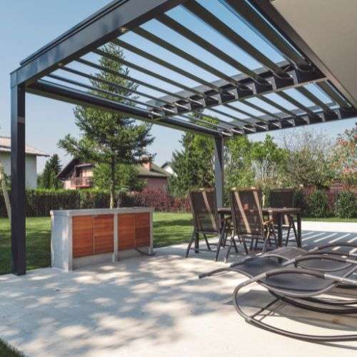 Outdoor Grills, Pergolas, and Hover Homes