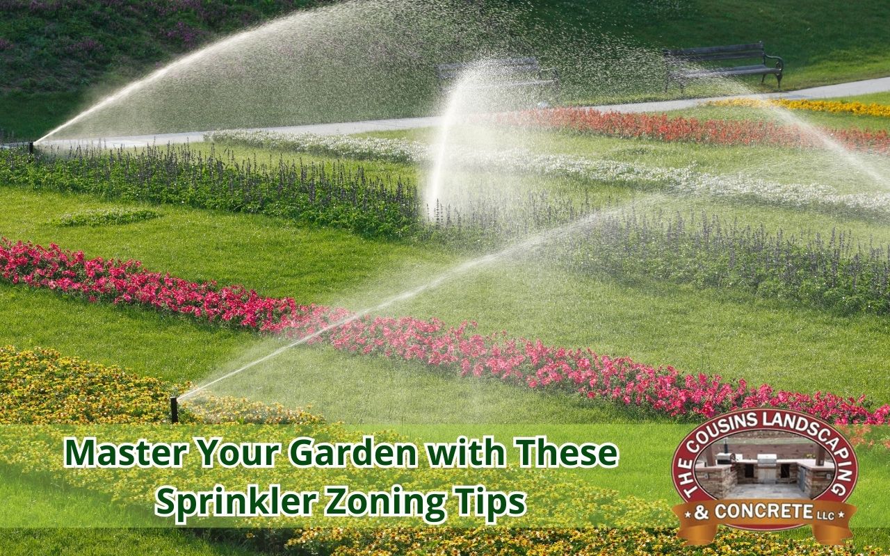 Sprinkler zoning tips for an efficient garden