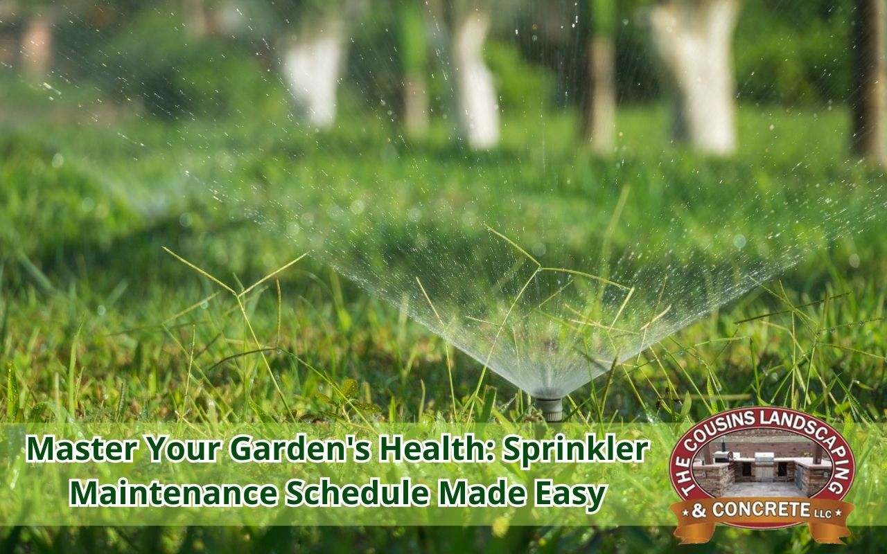 Sprinkler maintenance schedule guide for efficient garden care