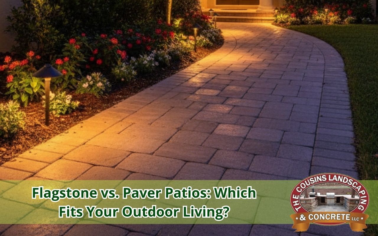 Comparing durability in flagstone patio vs paver patio for outdoor living