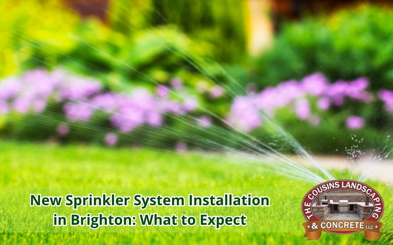New sprinkler system installation Brighton CO for healthy green lawns