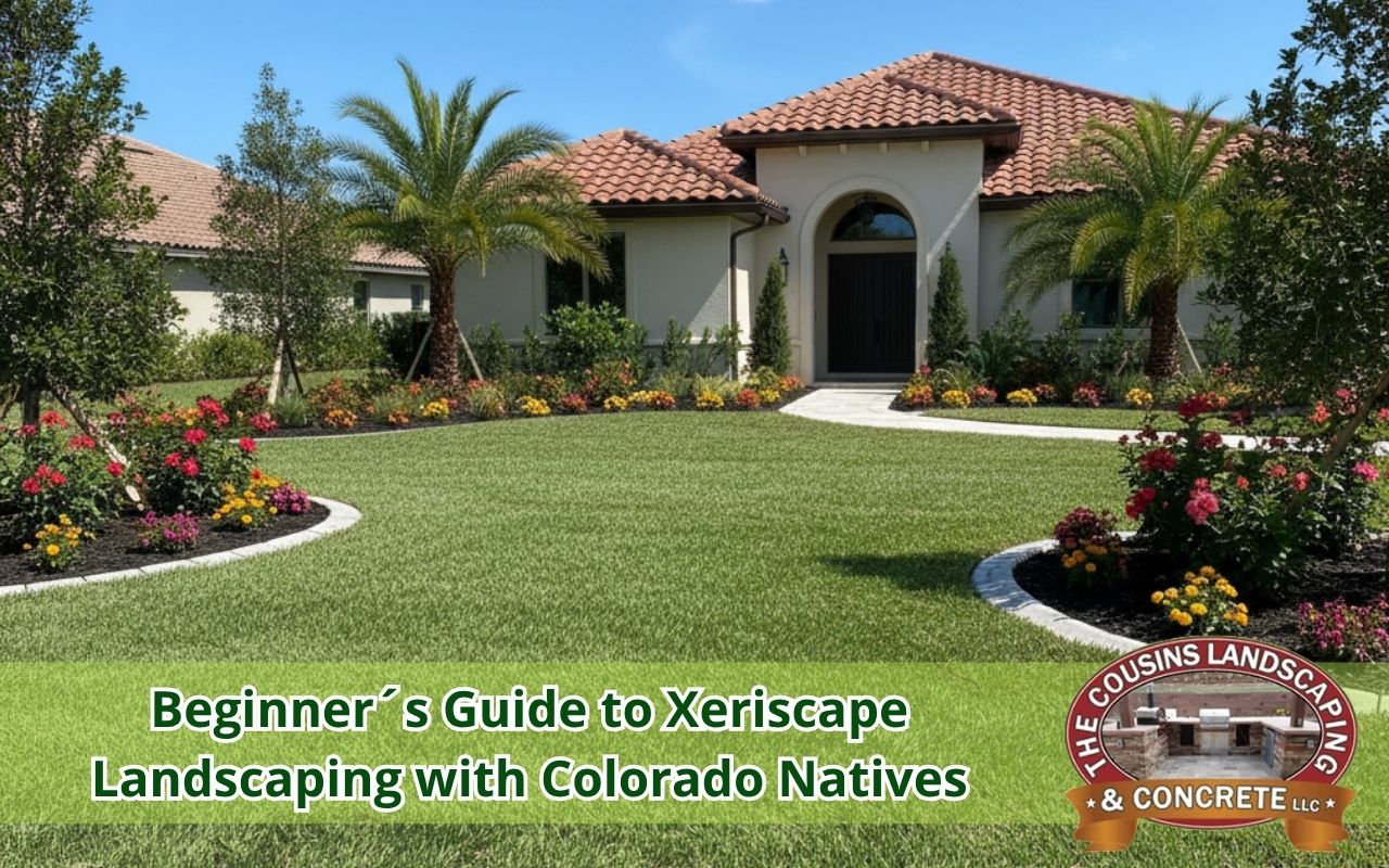 Xeriscape landscaping Colorado plants garden design with native flora