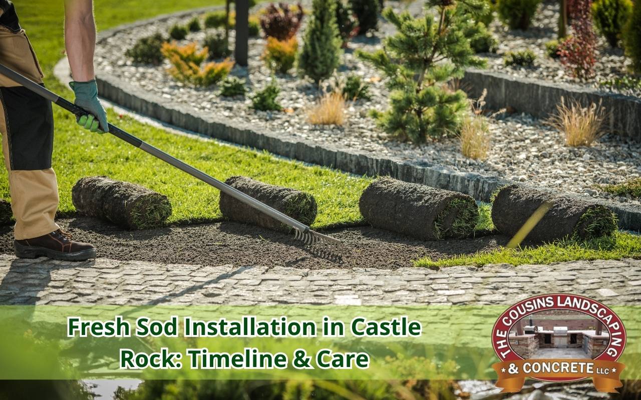 Soil prep for sod installation castle rock co
